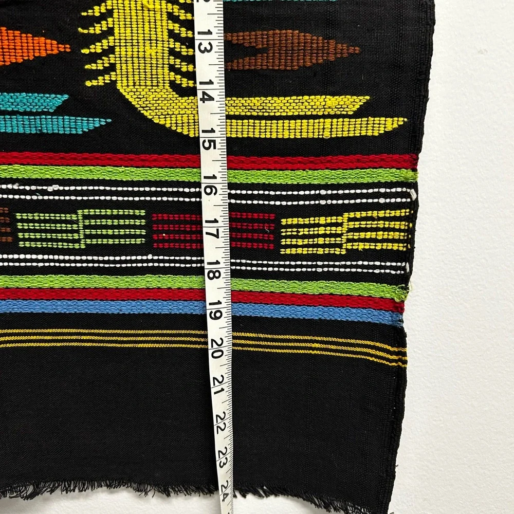 Colorful Woven Textile Wall Hanging